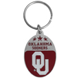 Oklahoma Sooners Carved Metal Key Chain